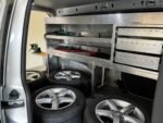 Gros plan sur le système Webasto et commandes