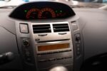 Vue du compteur et témoins lumineux allumés