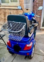 Siège ergonomique et dossier réglable sur le scooter Valeco
