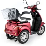 Siège rembourré et dossier du scooter électrique pour senior